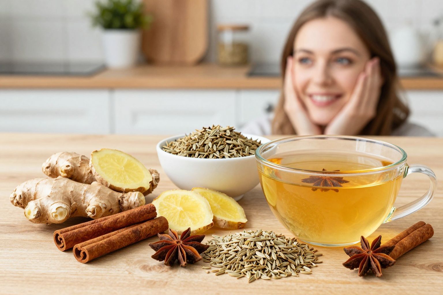 A gyömbér és a kömény serkenti az emésztést.
