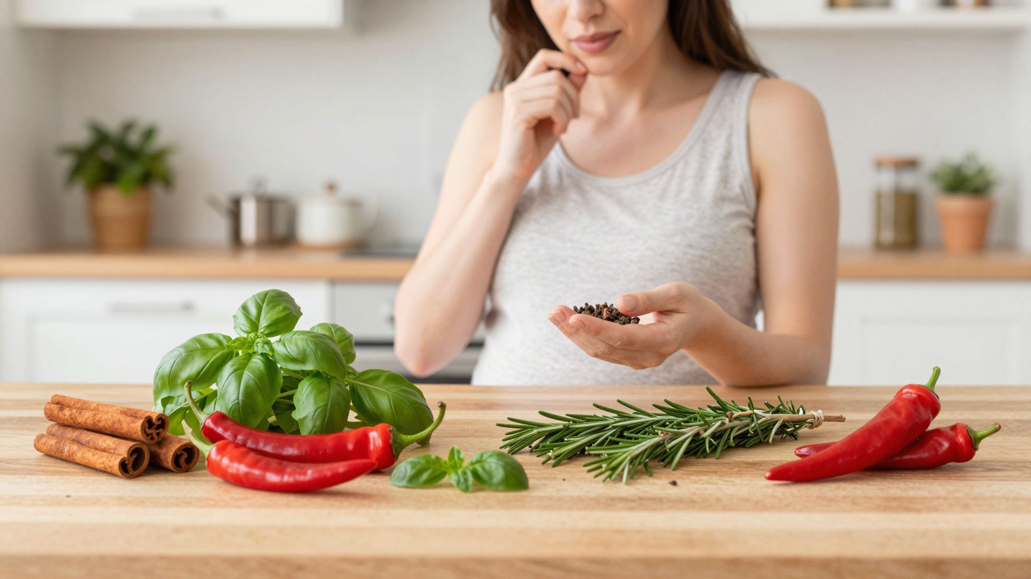 Egyes fűszerek magzati fejlődésre hatással lehetnek.