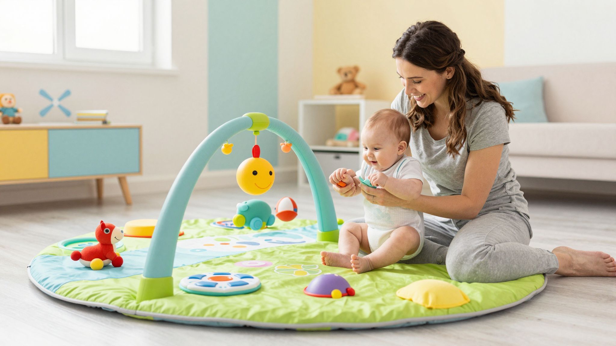 A játékos fejlődés segíti a kognitív készségek fejlődését.