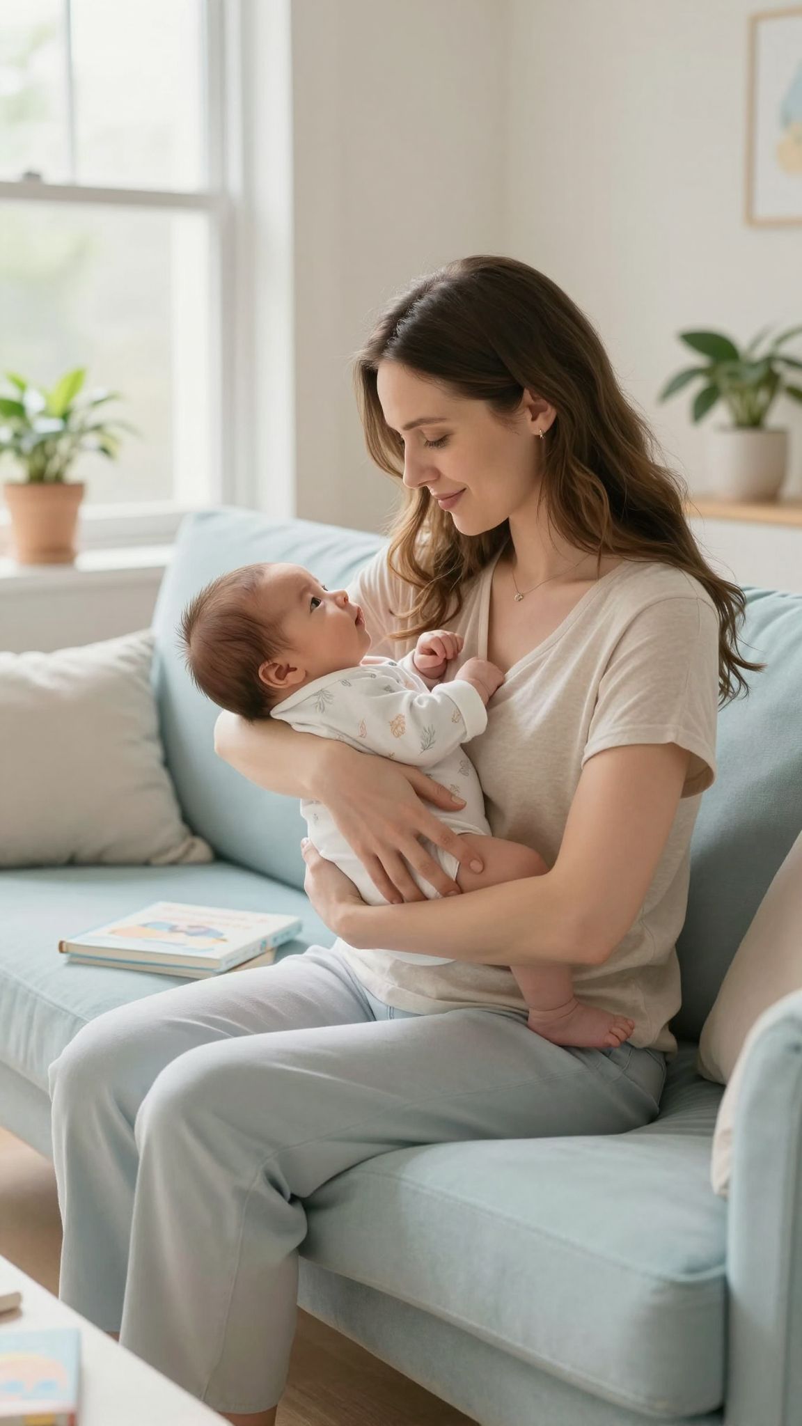 A szoptatás késleltetheti a menstruáció visszatérését.