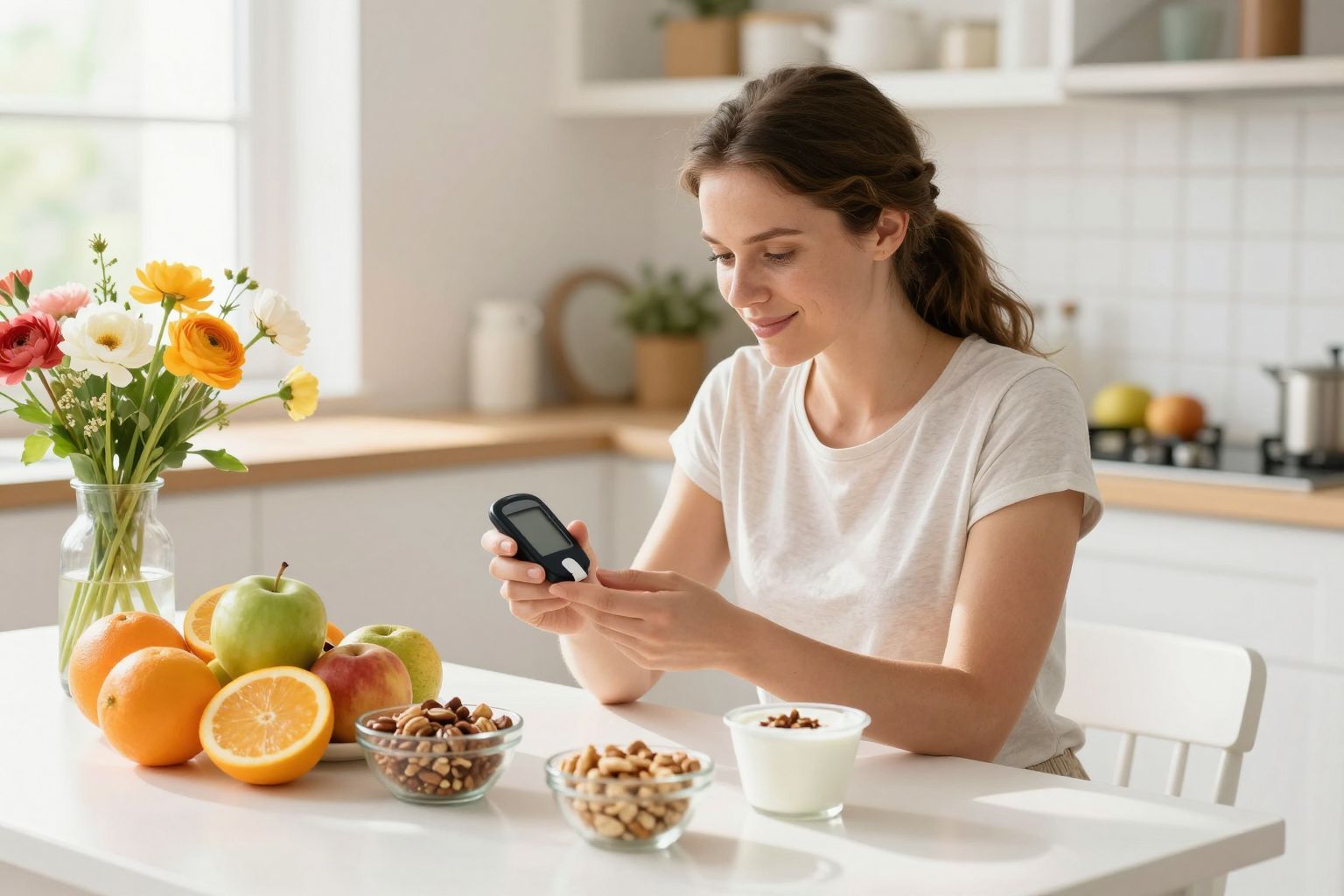 A megfelelő diéta elengedhetetlen a terhességi diabétesz kezelésében.