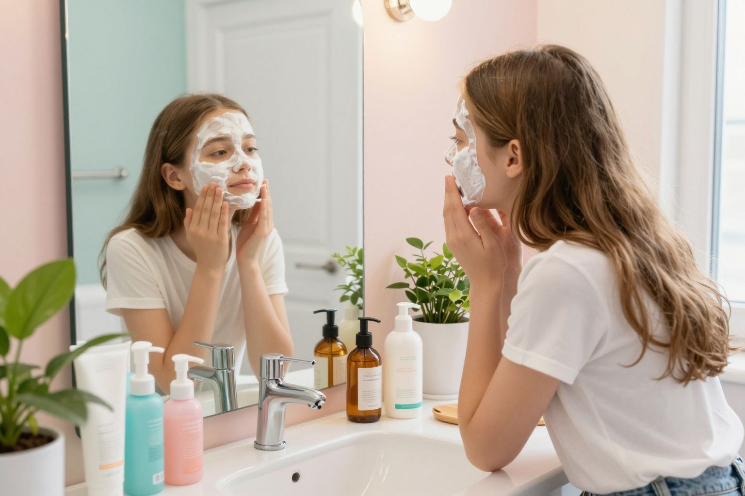 A pH-semleges arctisztító segít megőrizni a bőr egyensúlyát.