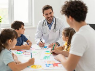 Gyermekrajzok, amik a világ legcsodálatosabb gyermekorvosairól mesélnek