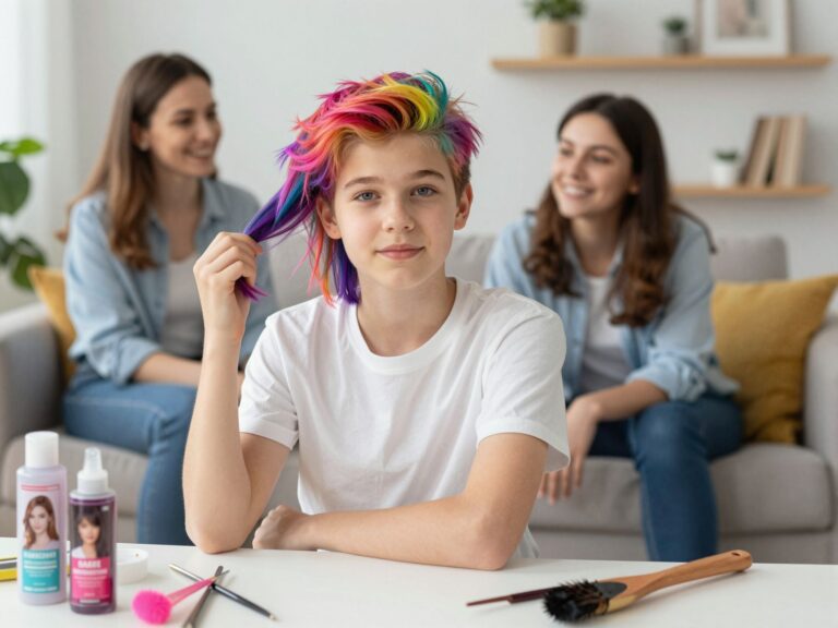 Hajfestés kamaszkorban: Mit engedj meg szülőként és mik a veszélyek?