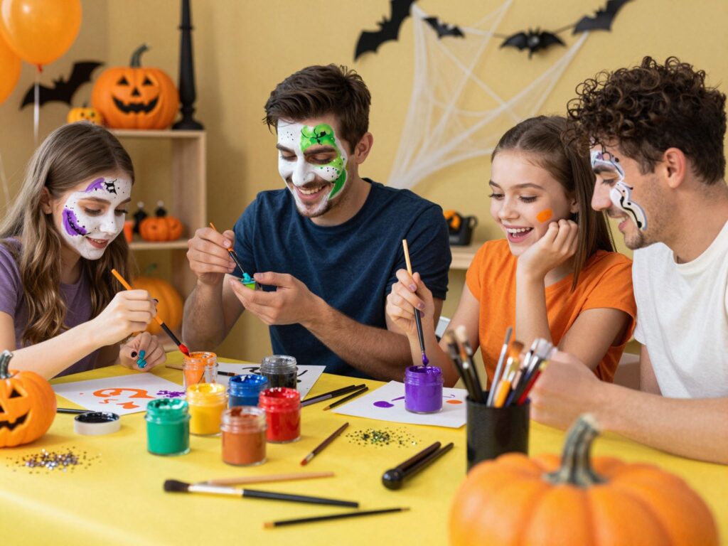 Így készíts házilag biztonságos arcfestéket a halloweeni bulira