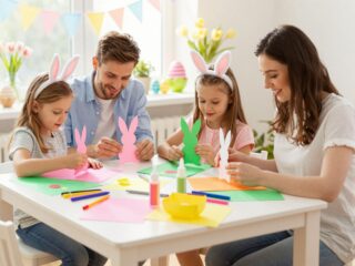 Így készítsetek cuki húsvéti nyuszit otthon, filléres alapanyagokból