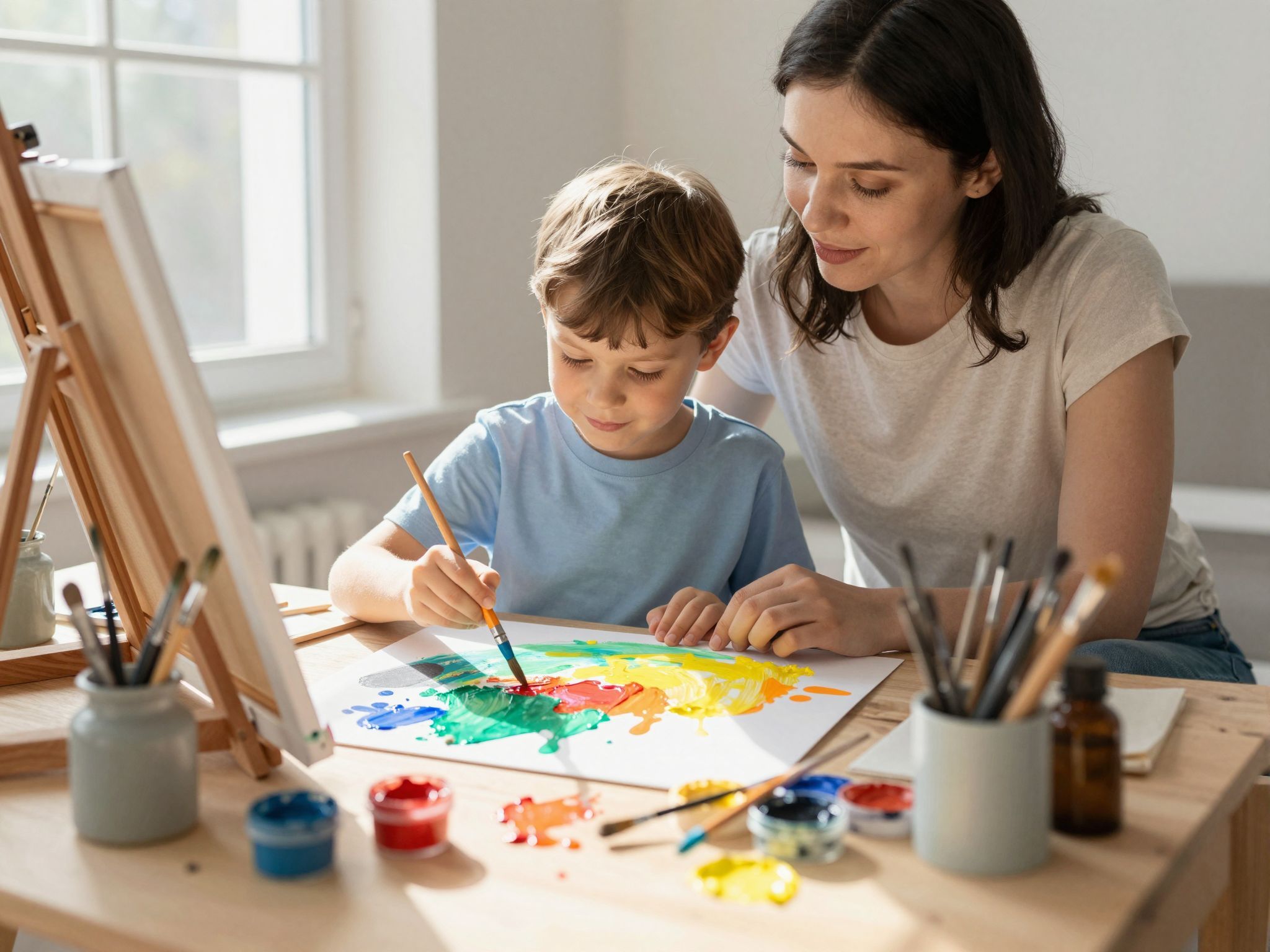 A játék és művészet segít a gyász kifejezésében.