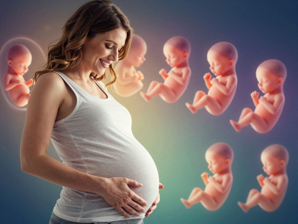 Kilenc hónap egyetlen percben: nézd meg, hogyan fejlődik a baba a pocakban