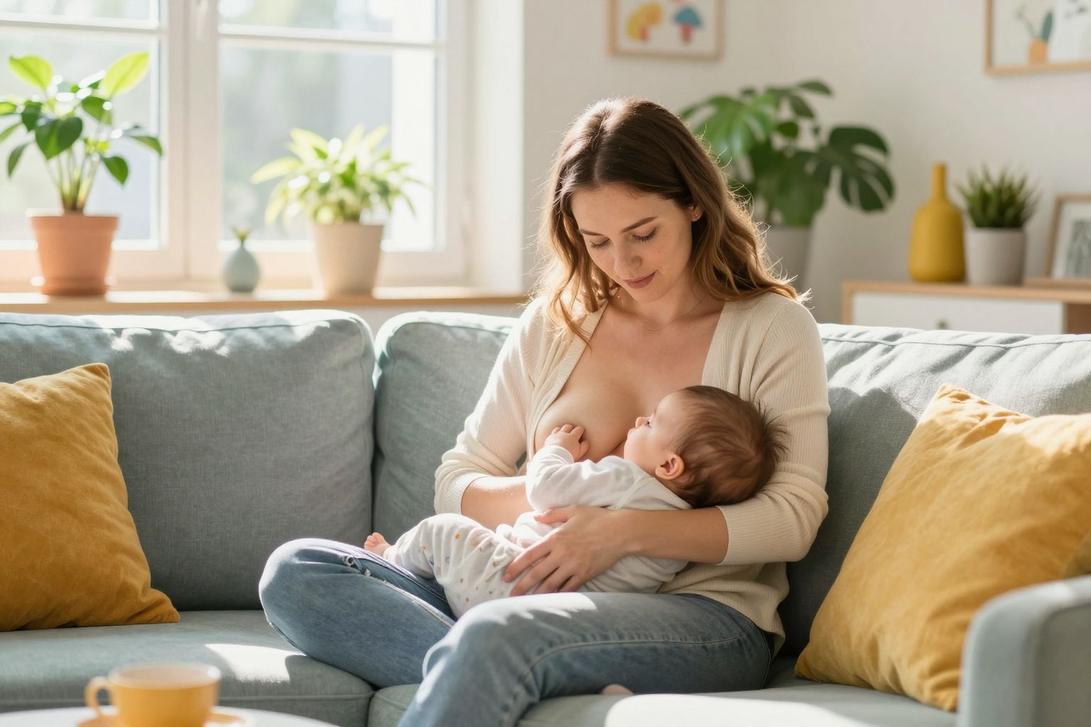 Az anyatej segít a csecsemők immunrendszerének fejlődésében.