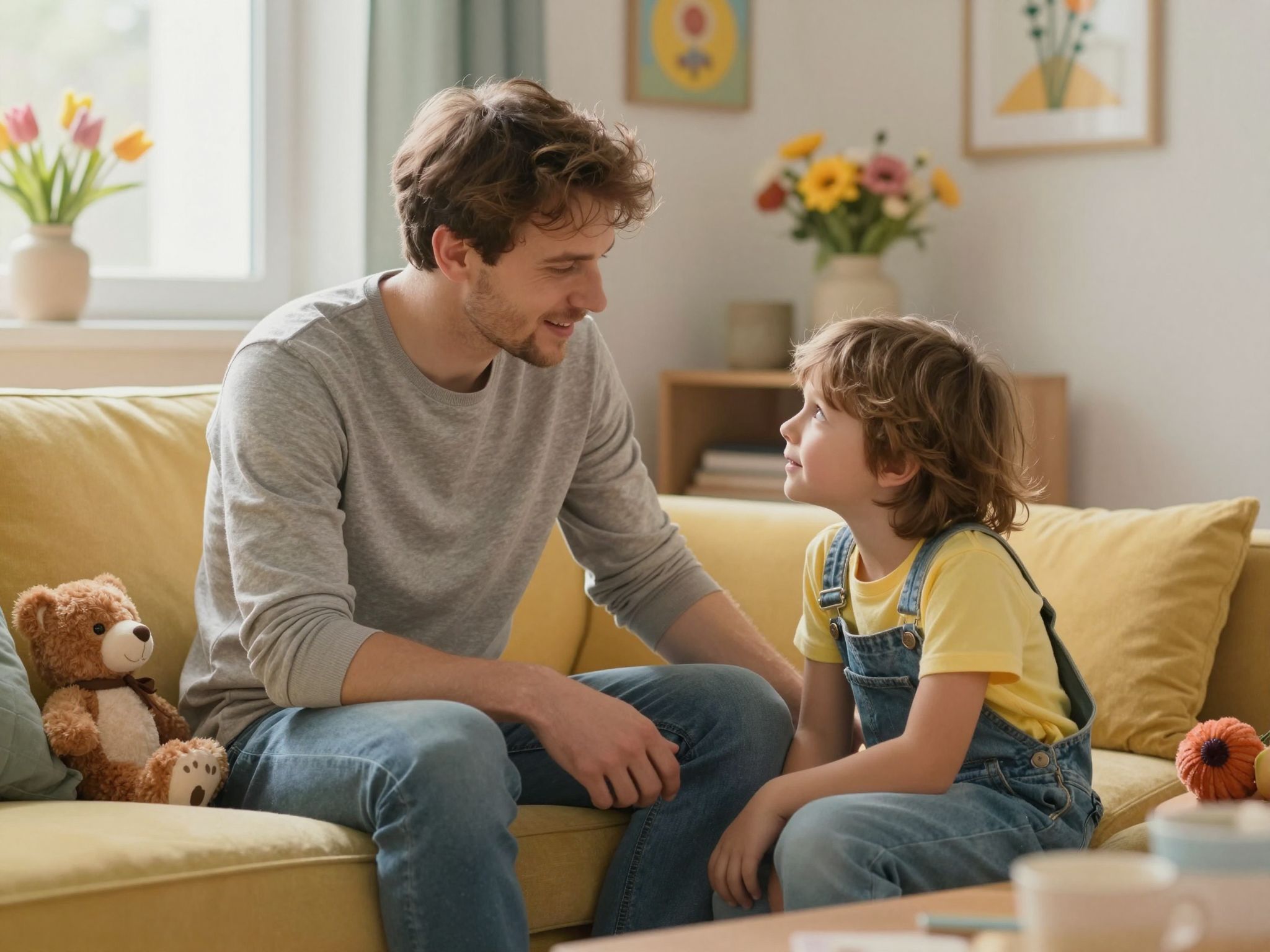 A gyerekek számára fontos a nyílt, tiszta kommunikáció.