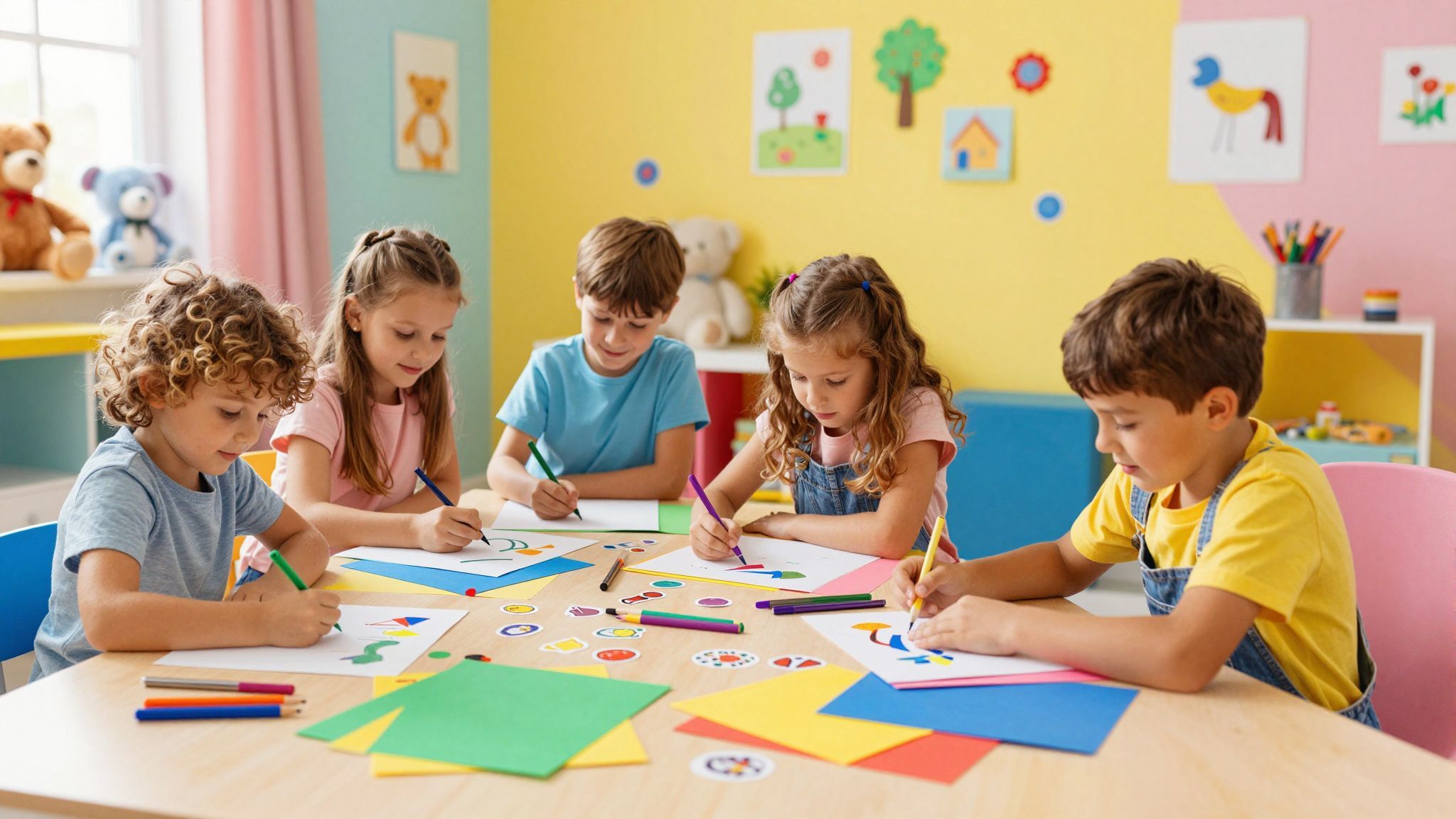 A korosztályokhoz igazított mesék fejlesztik a fantáziát.