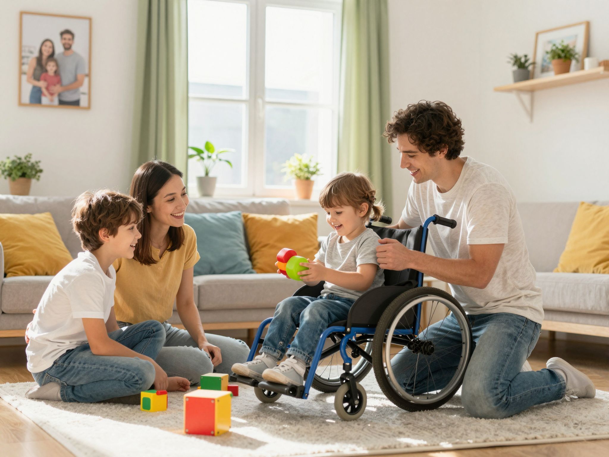 Lakhatási támogatások segítik a fogyatékkal élő gyermekek családját.