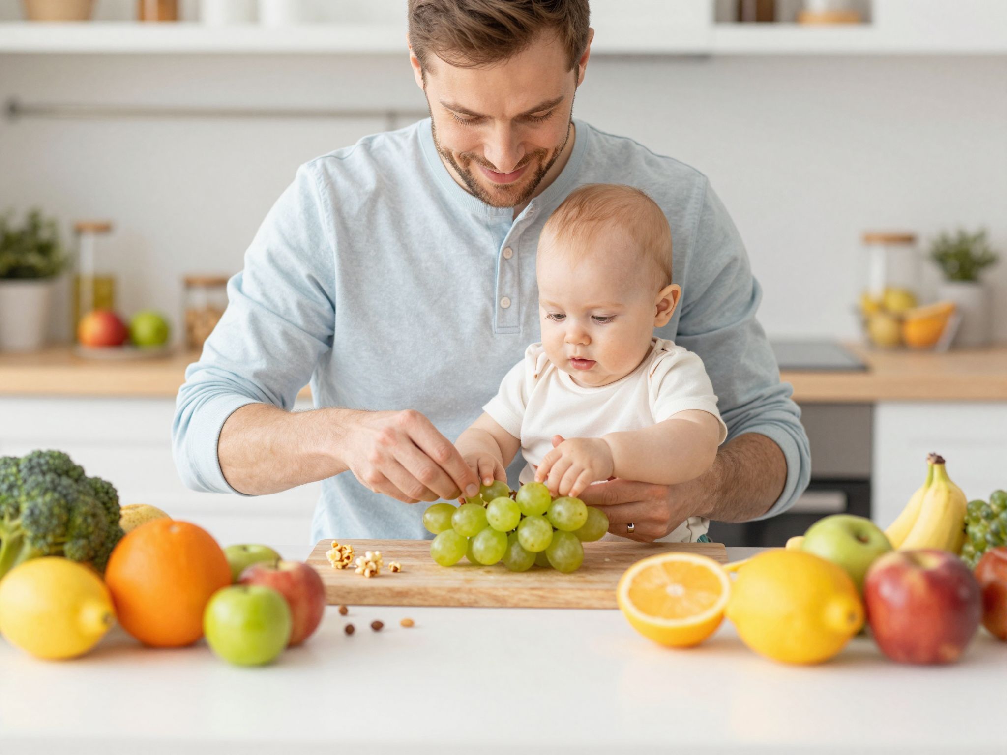 Egyes gyümölcsök is fulladásveszélyt jelenthetnek kisgyerekeknek.