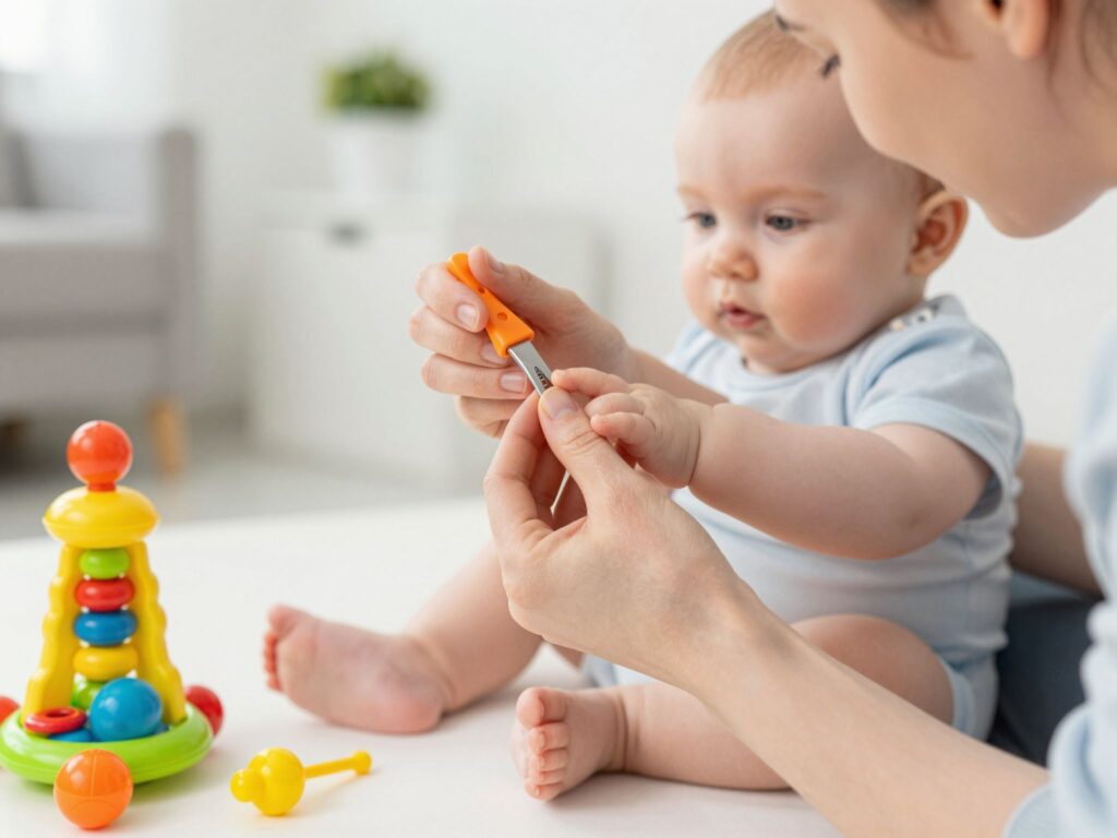 Mivel és mikor vágjuk a baba körmét? A biztonságos körömápolás lépései