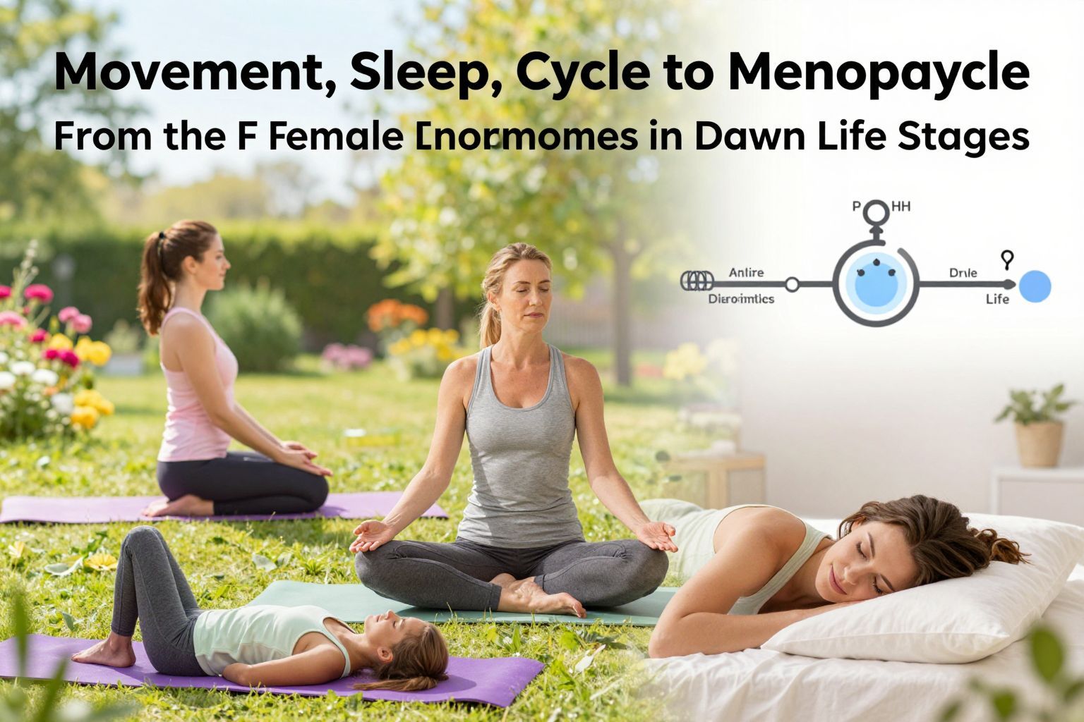 A mozgás és alvás támogathatja a hormonális egyensúlyt.