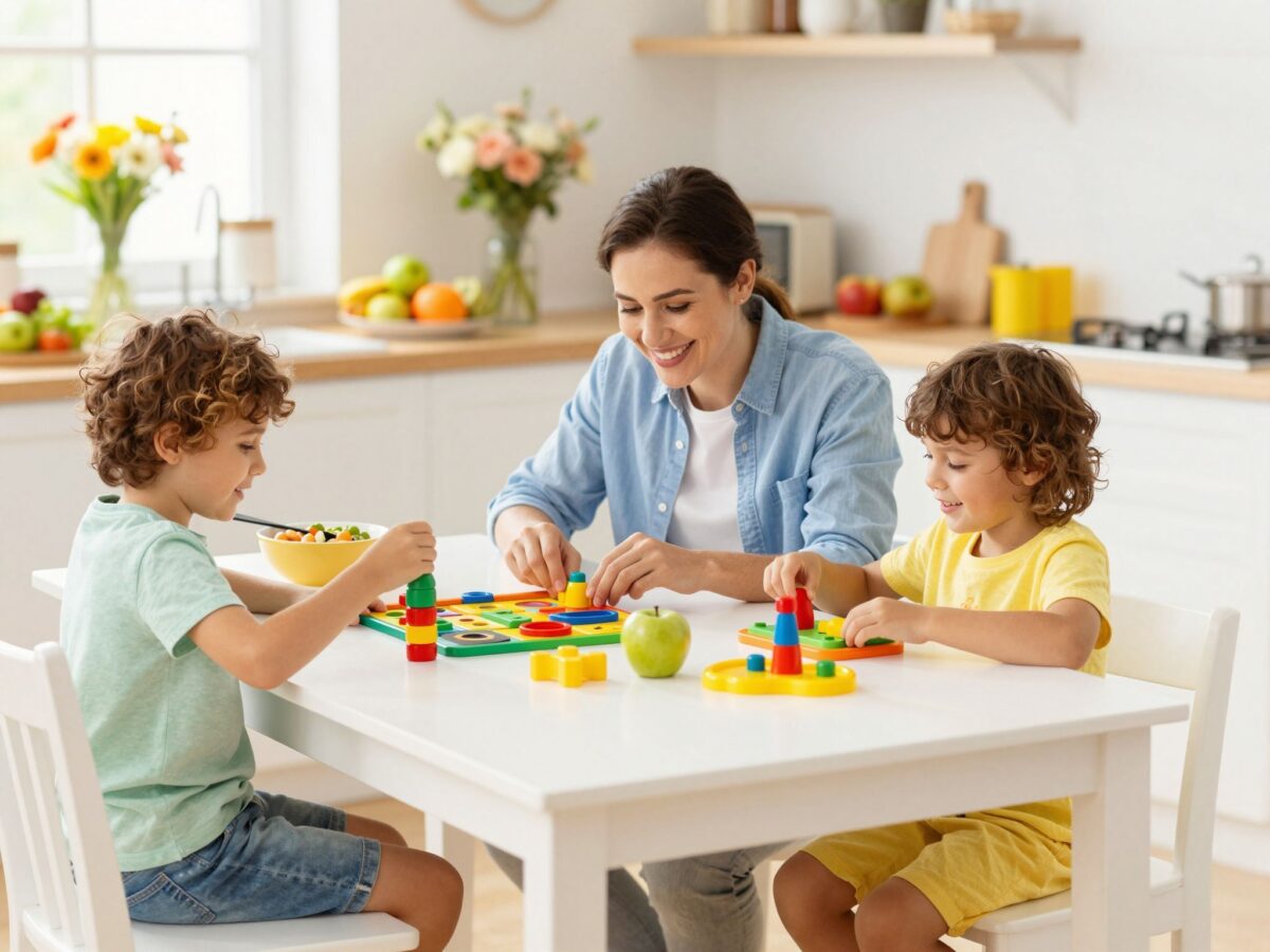 Nyugodt étkezés az egész családdal: 5 egyszerű trükk a gyerekek szórakoztatására várakozás közben