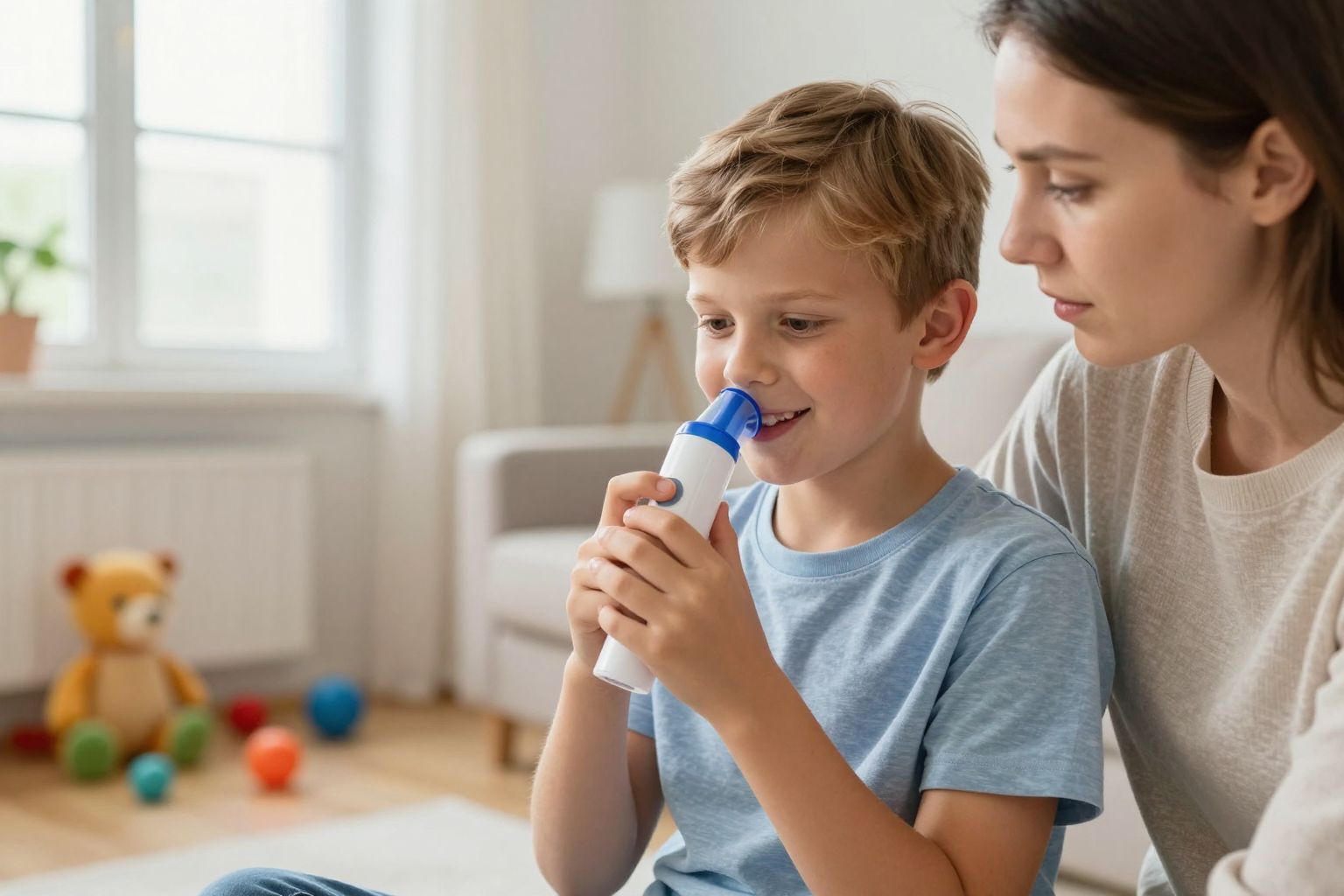 A csúcsáramlásmérő segít az asztmás rohamok megelőzésében.