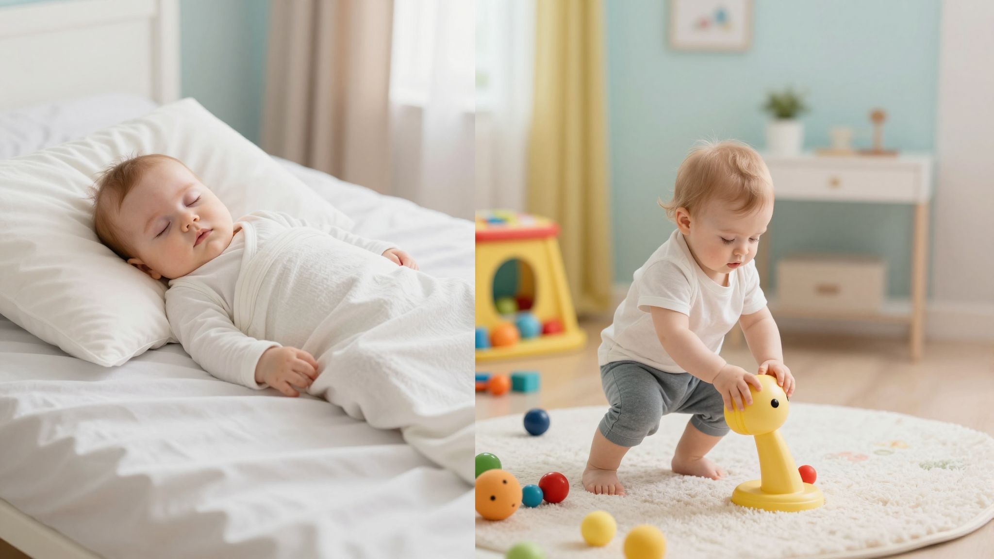 A pólyázás segíthet a bébik nyugodt alvásában.