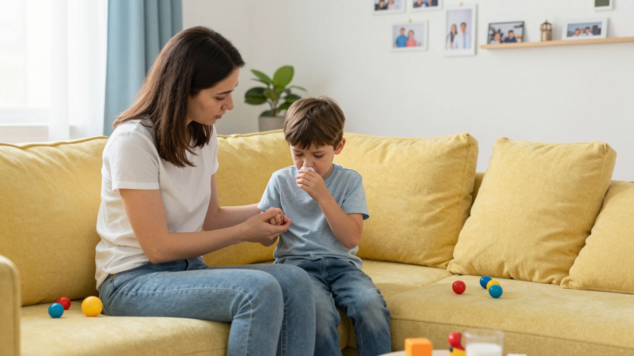 A pszichológiai támogatás segíti a családi stressz kezelését.