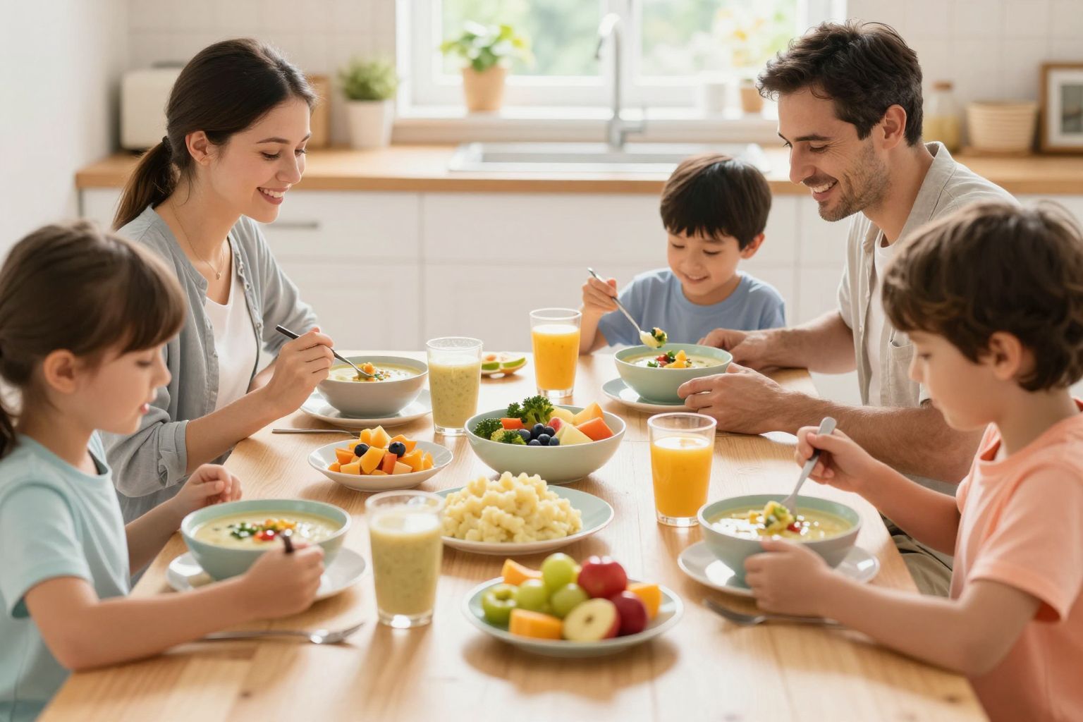 Könnyű, tápláló ételek segítik a gyorsabb gyógyulást.