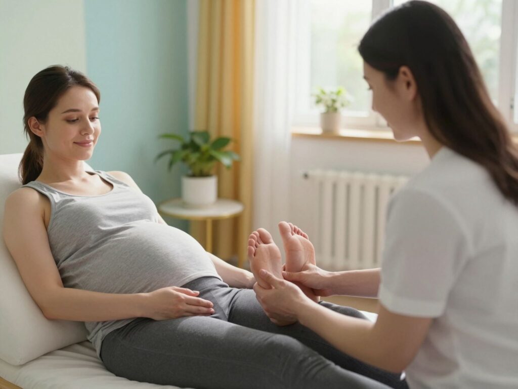 Reflexológia a terhesség alatt: előnyök, ellenjavallatok és otthoni tippek