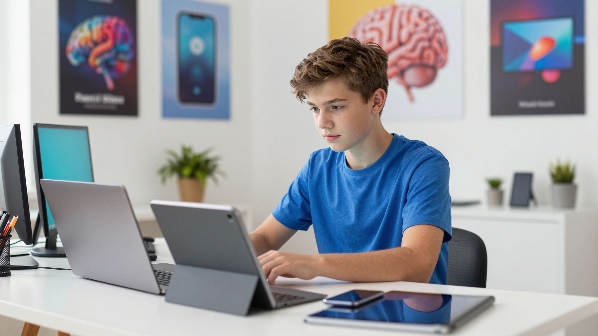 A tartós internetfüggőség zsugoríthatja a szürkeállományt.