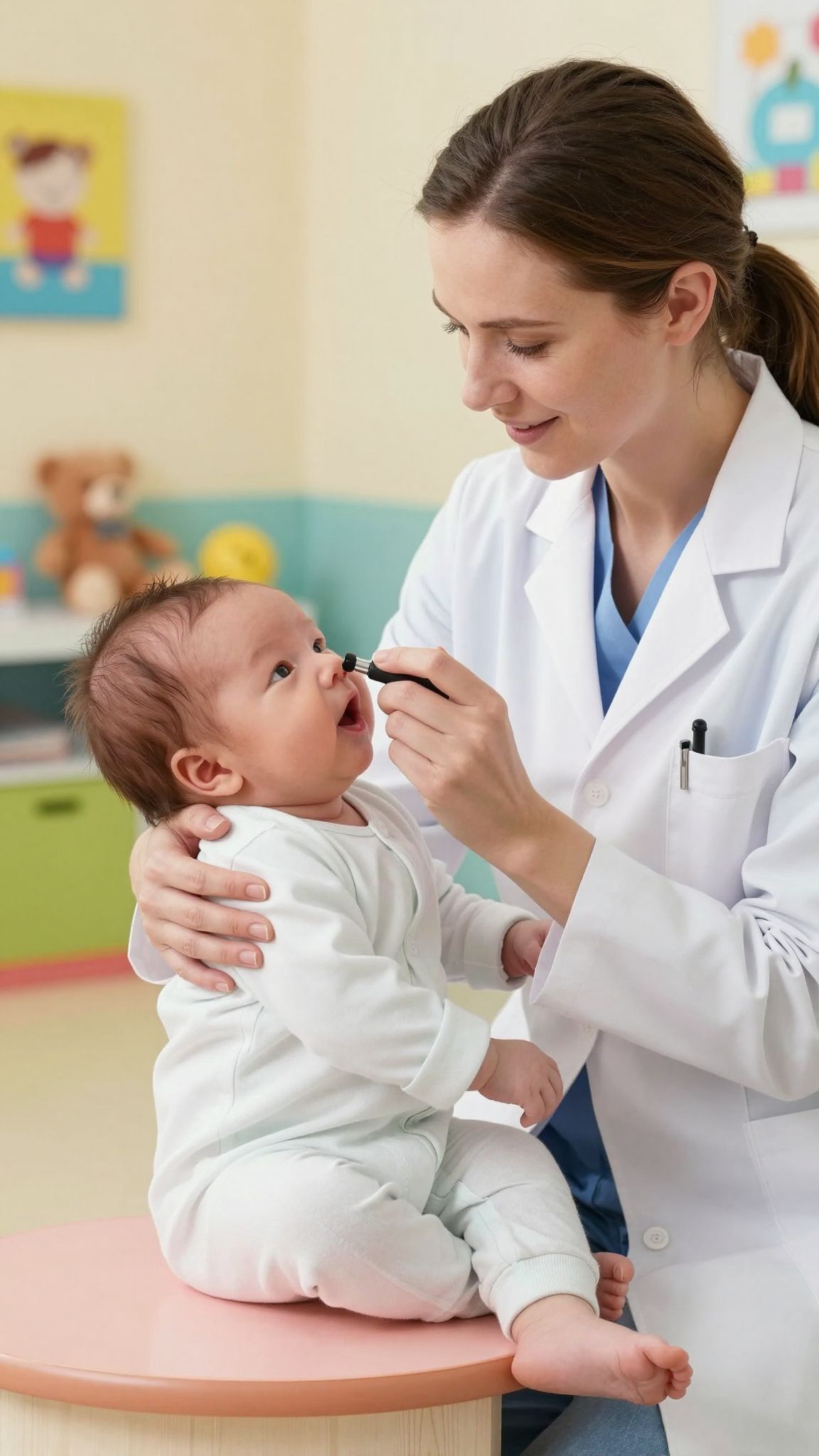 A vörös reflex vizsgálata segít a látási problémák korai felismerésében.