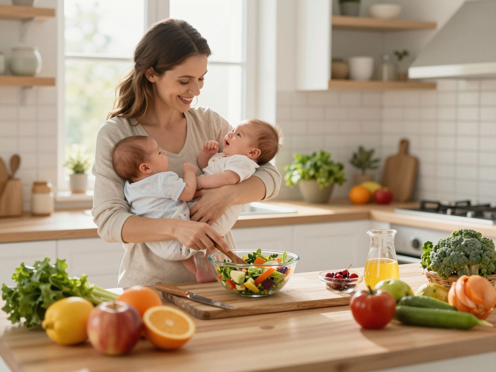 A tápláló étkezés segít a szülés utáni regenerálódásban.