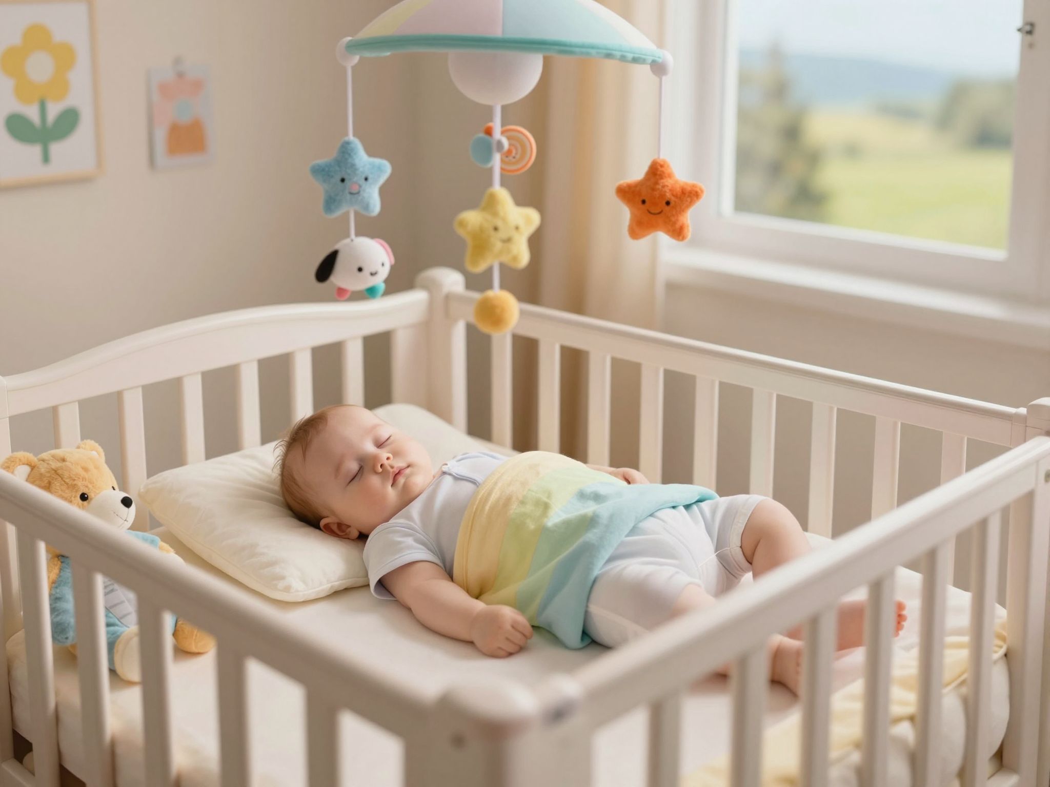 A baba oldalra forgatása segíthet a légzés támogatásában.