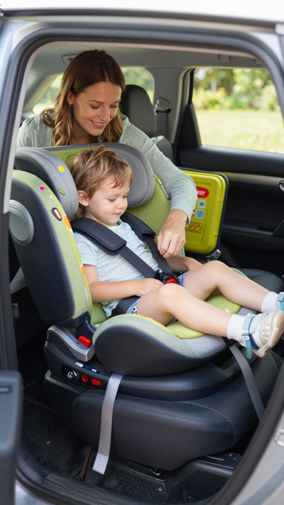 A gyermekülés helyes használata kulcsfontosságú a biztonságban.