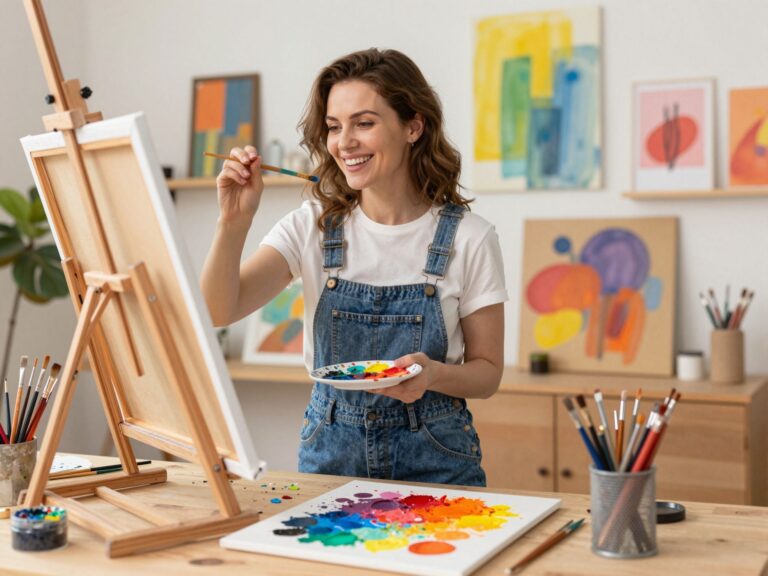 „Túl voltam a pelenkákon, kellett egy saját énidő” – Így lett egy anyukából hobbi művész