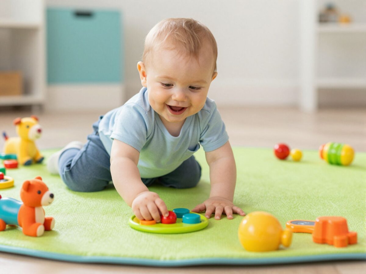 Újszülött Játékos Tanulása: Teljes Útmutató a Baba Játékos Fejlesztéséhez