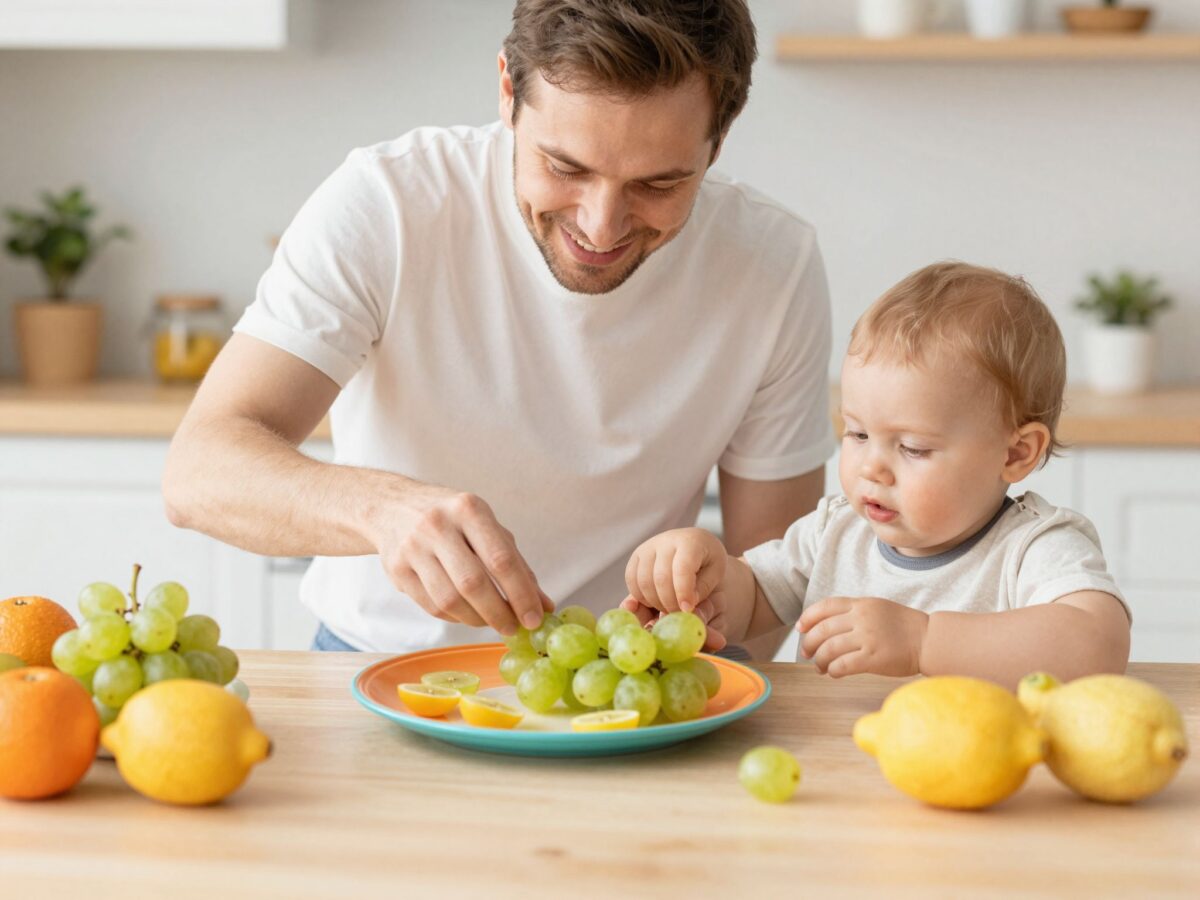 Vigyázat, fulladásveszély: a szőlő helyes előkészítése babáknak és kisgyerekeknek