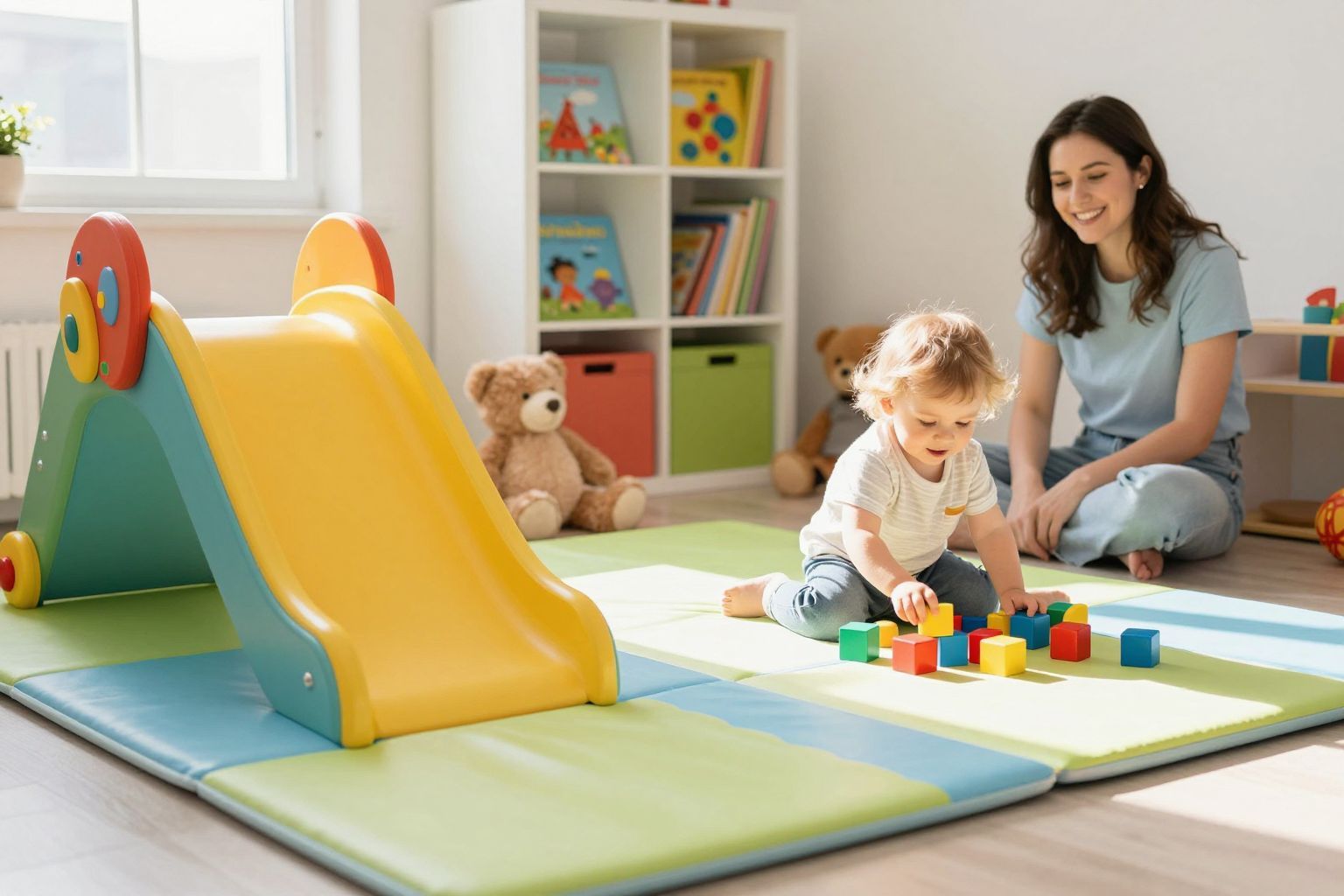 A biztonságos játékterek ösztönzik a kreatív fejlődést.