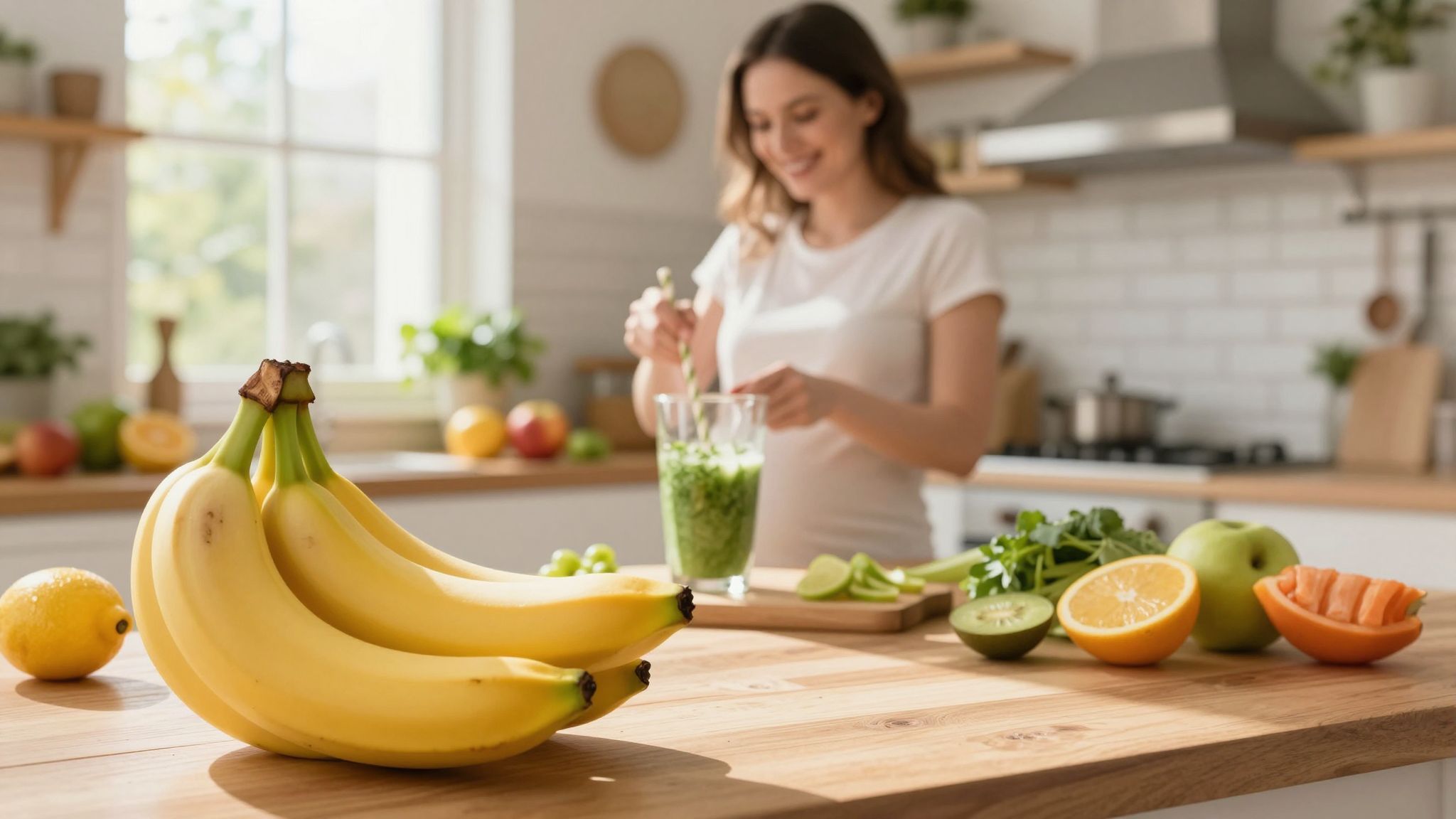 A banán gyors energiaforrást és vitaminokat biztosít.