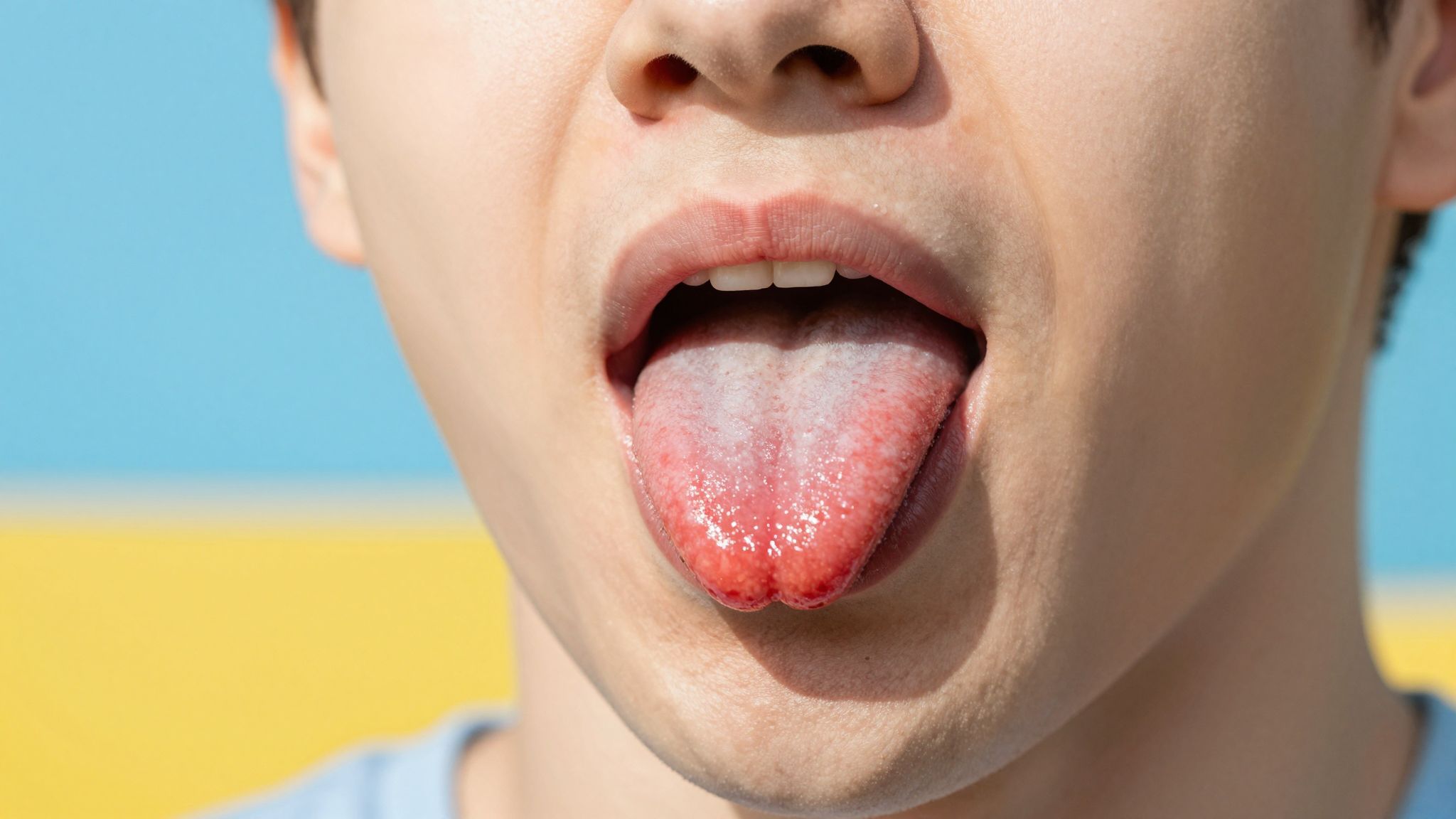 A B6-vitamin-hiány szájgyulladást és nyelvgyulladást okozhat.