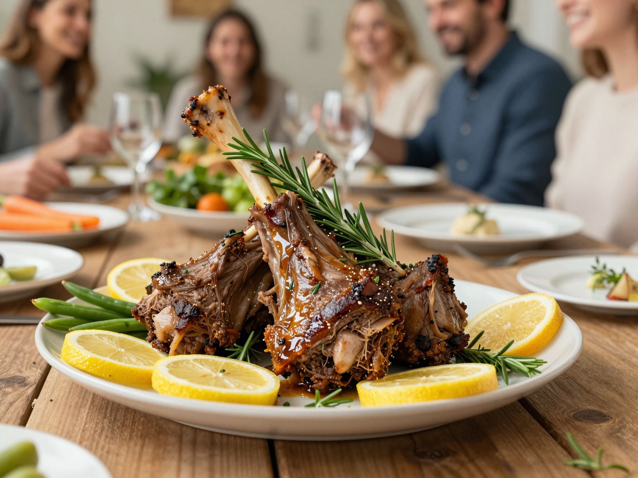 A konfitált báránycomb szaftos íze ünnepi asztalra való.