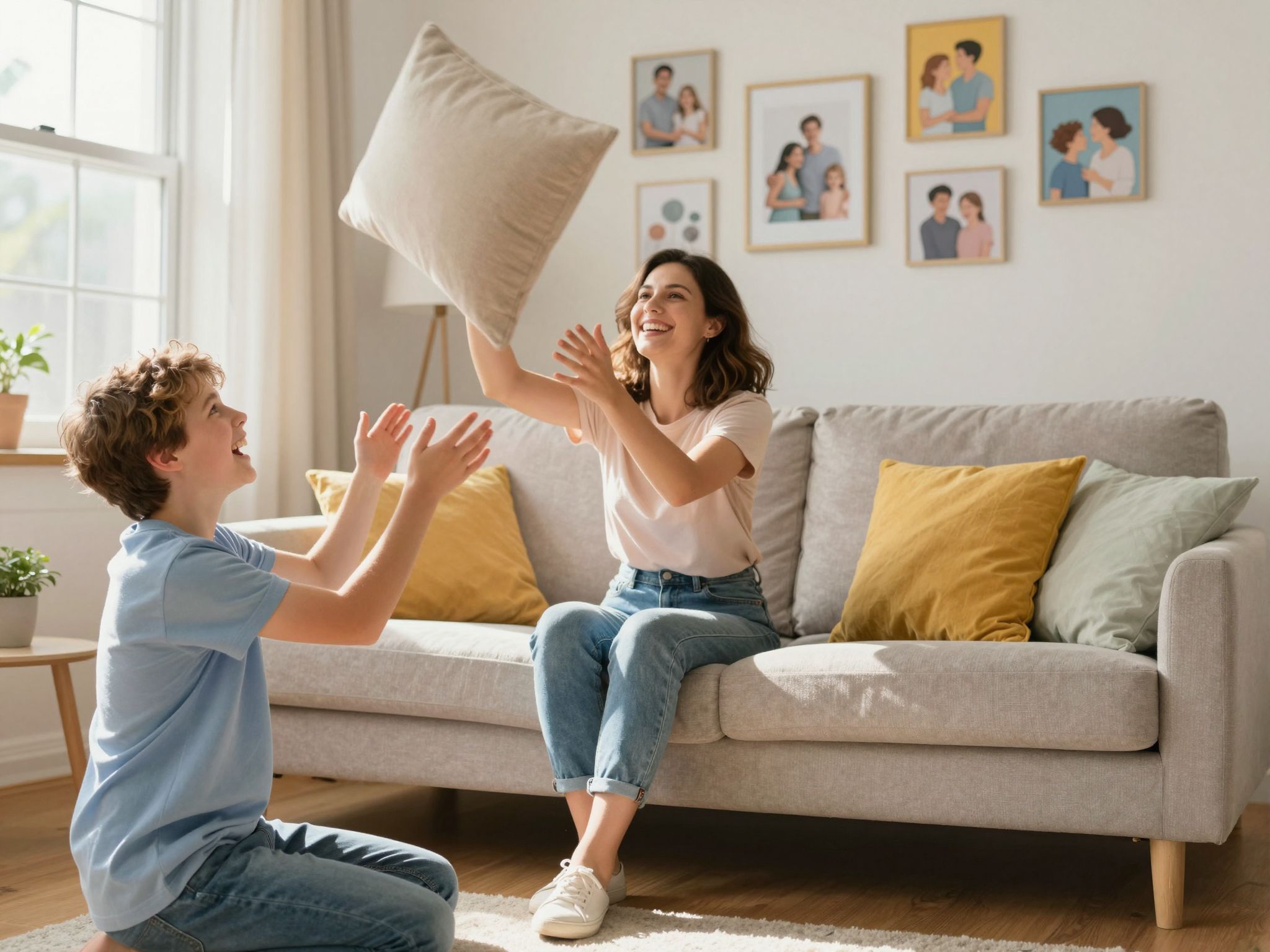 A humor segít közelebb kerülni a tinédzserhez.