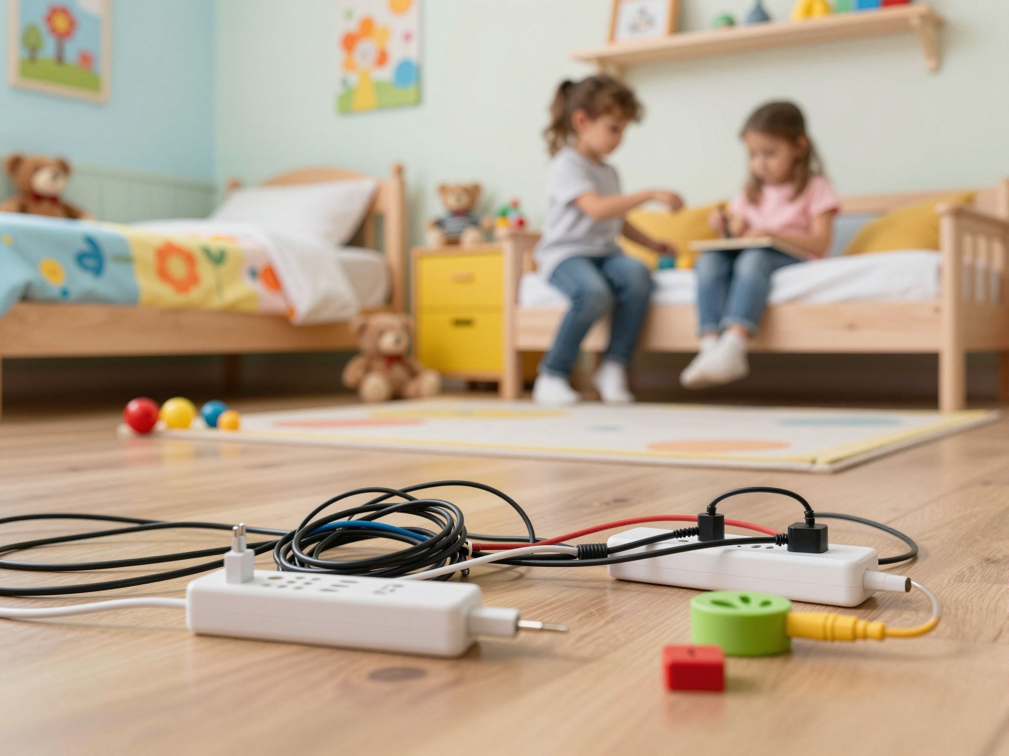 A vezetékek helyes tárolása csökkenti az áramütés kockázatát.