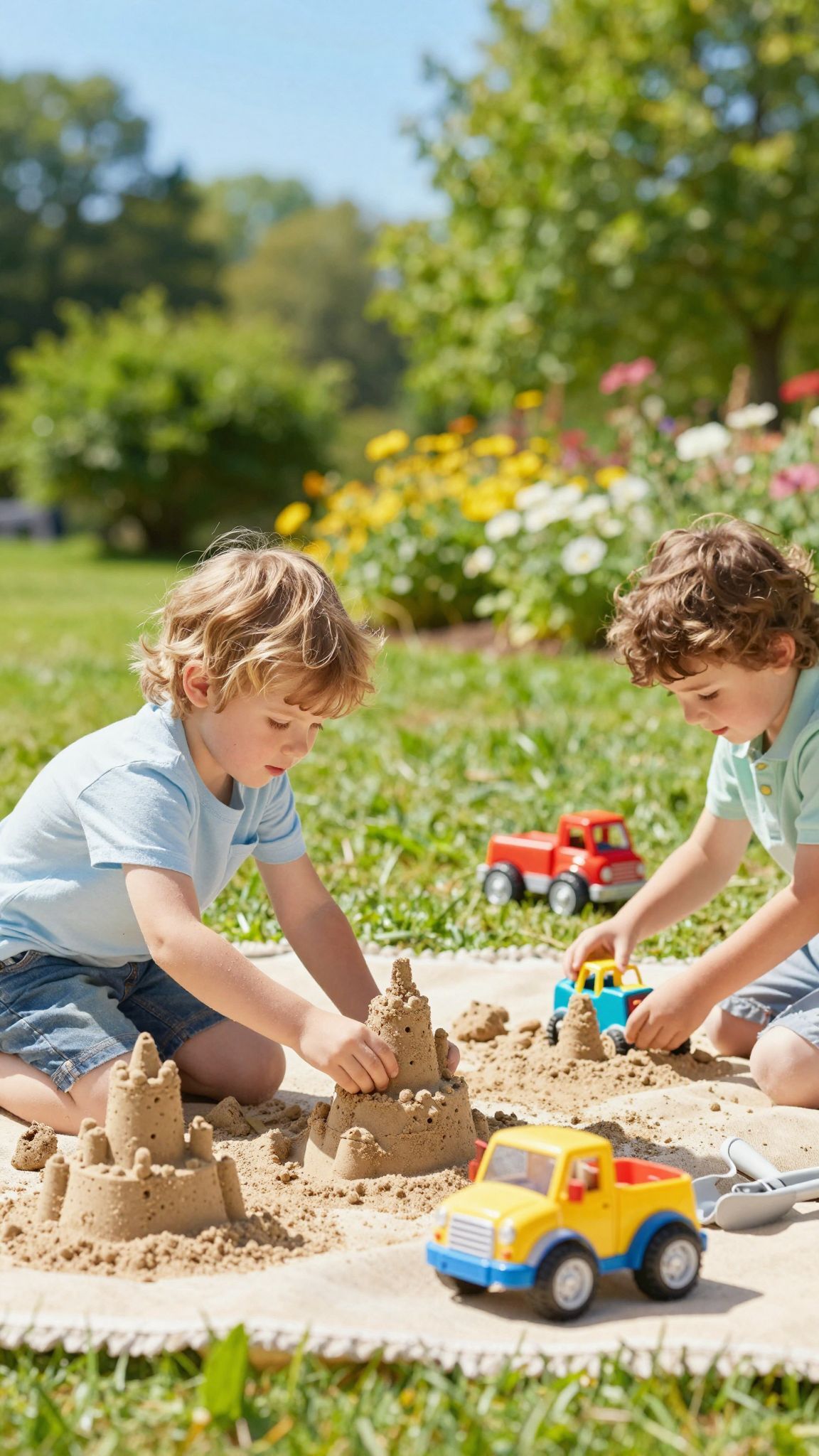 A párhuzamos játék elősegíti a társas kapcsolatok kialakulását.