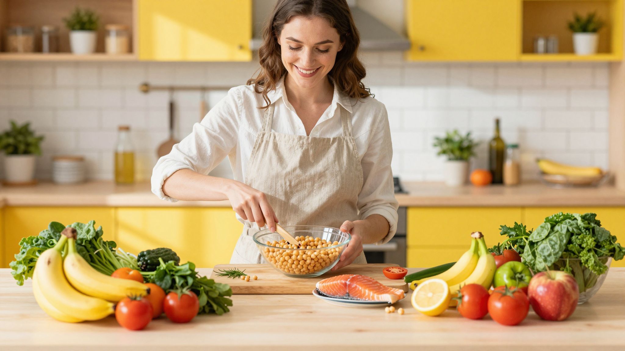 A B6-vitamin gazdag forrásai: csirke, banán, avokádó.