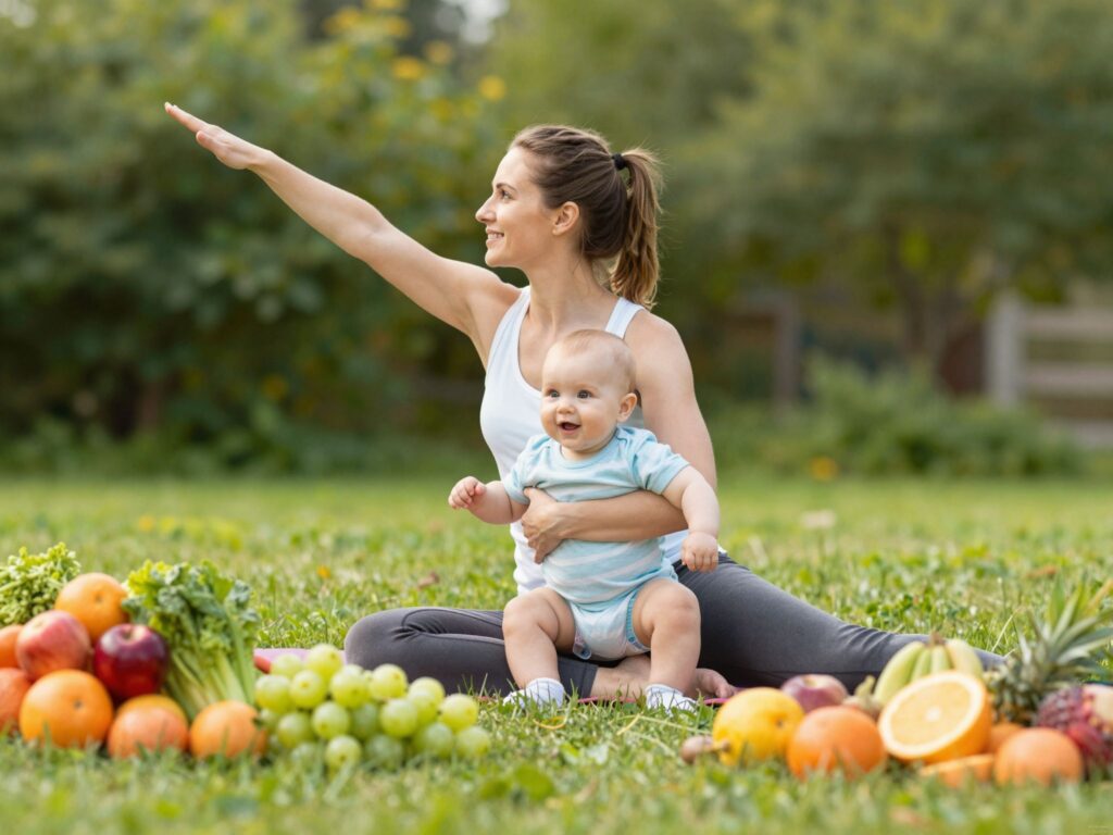 A baba egészségének alapjai: táplálkozás, mozgás és a mentális jóllét