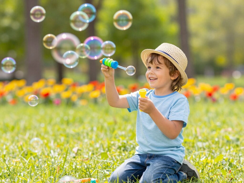 A buborékos játék meglepő előnyei: hogyan segíti a gyerek fejlődését?