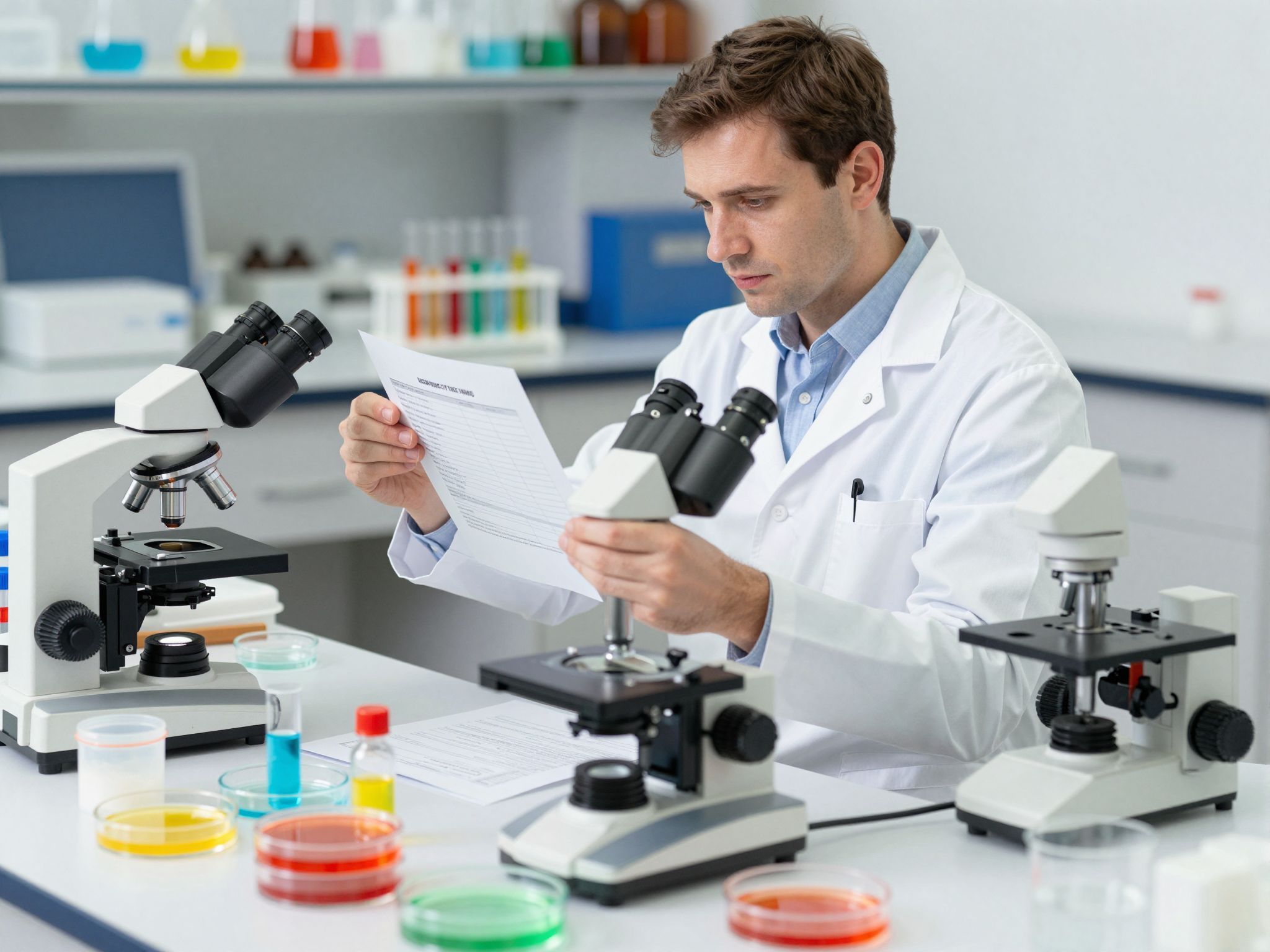 A laborvizsgálatok segíthetnek a vashiány diagnosztizálásában.