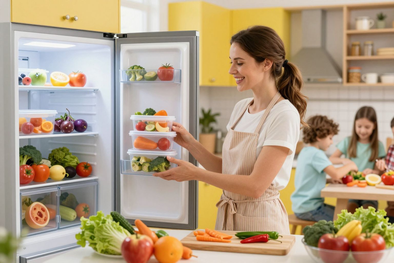 A fagyasztás megőrzi az ételek tápanyagtartalmát.