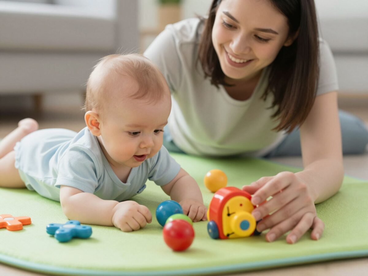 A fejkontroll kialakulása: így segítheted a babádat a fejlődésben