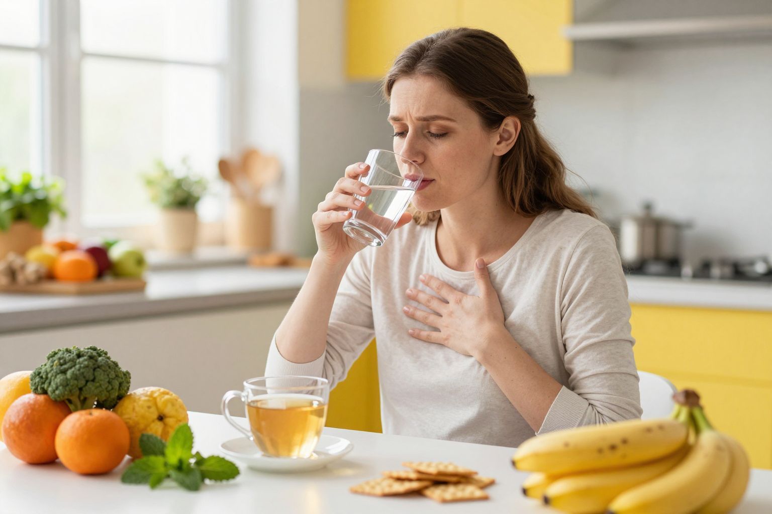 A megfelelő folyadékpótlás segíti a hányinger csökkentését.