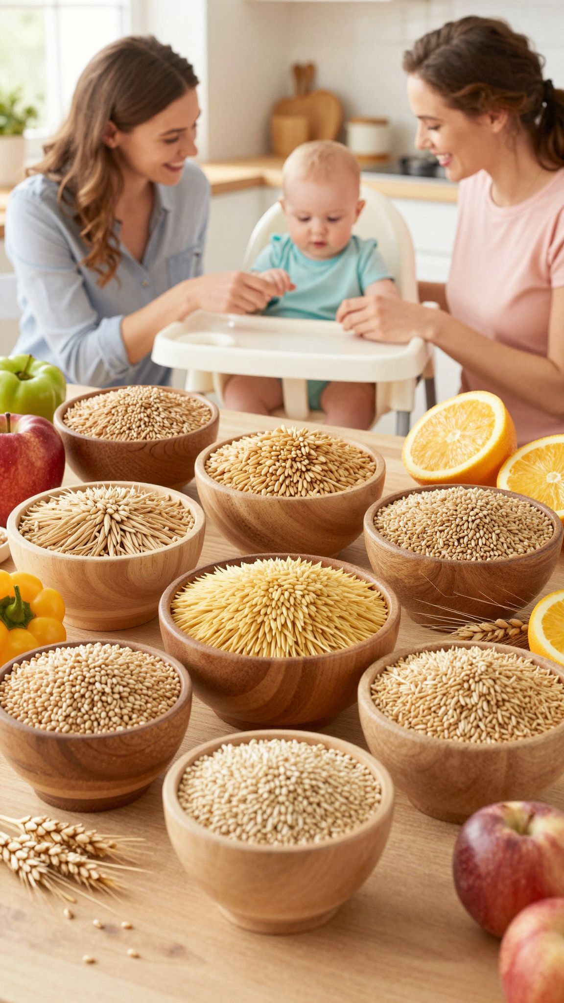 A gluténtartalmú gabonák fontos tápanyagforrást jelentenek.