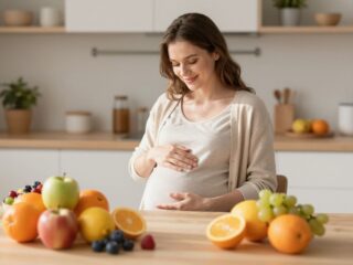 A gyümölcsfogyasztás hatása a magzat agyfejlődésére a terhesség alatt