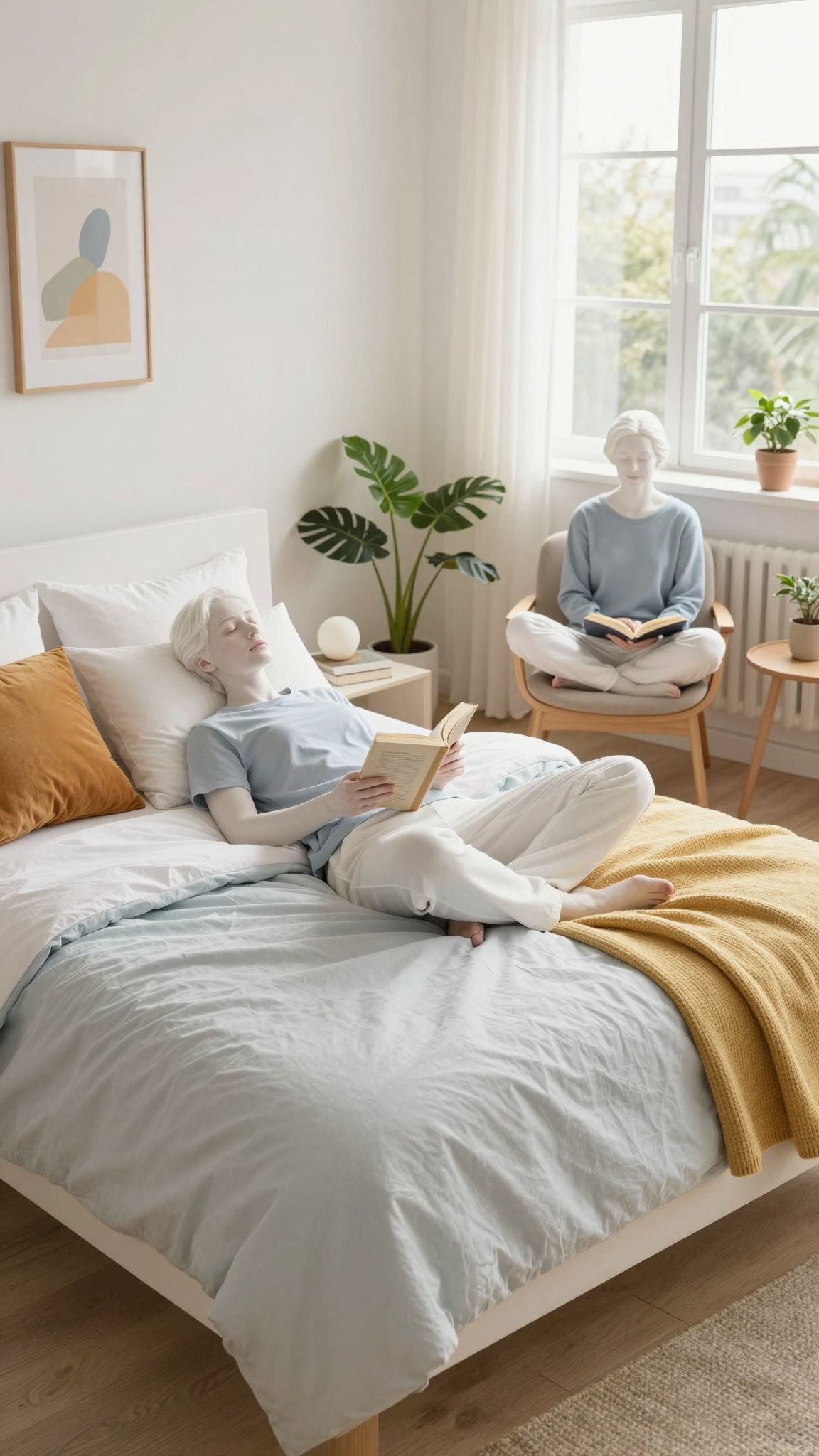 A hálószoba rendezetlensége rontja az alvás minőségét.